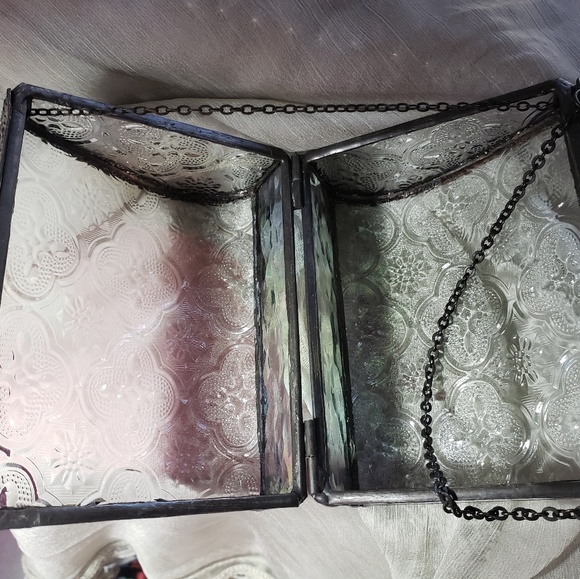 π₯ GLASS PURSE Vint Design Frame - Picture 4 of 6